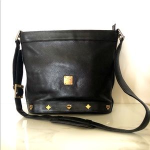 Vintage MCM Bucket Shoulder Bag